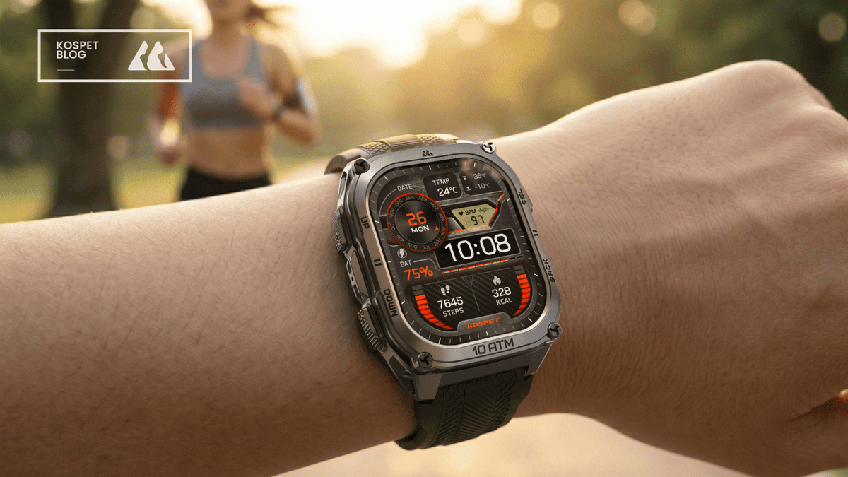 Best Affordable KOSPET Smartwatches With Long Battery Life