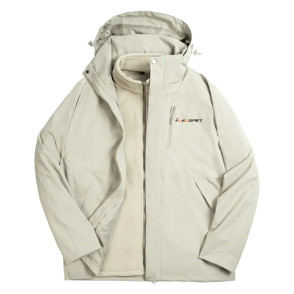 Chaqueta impermeable 3 en 1 KOSPET
