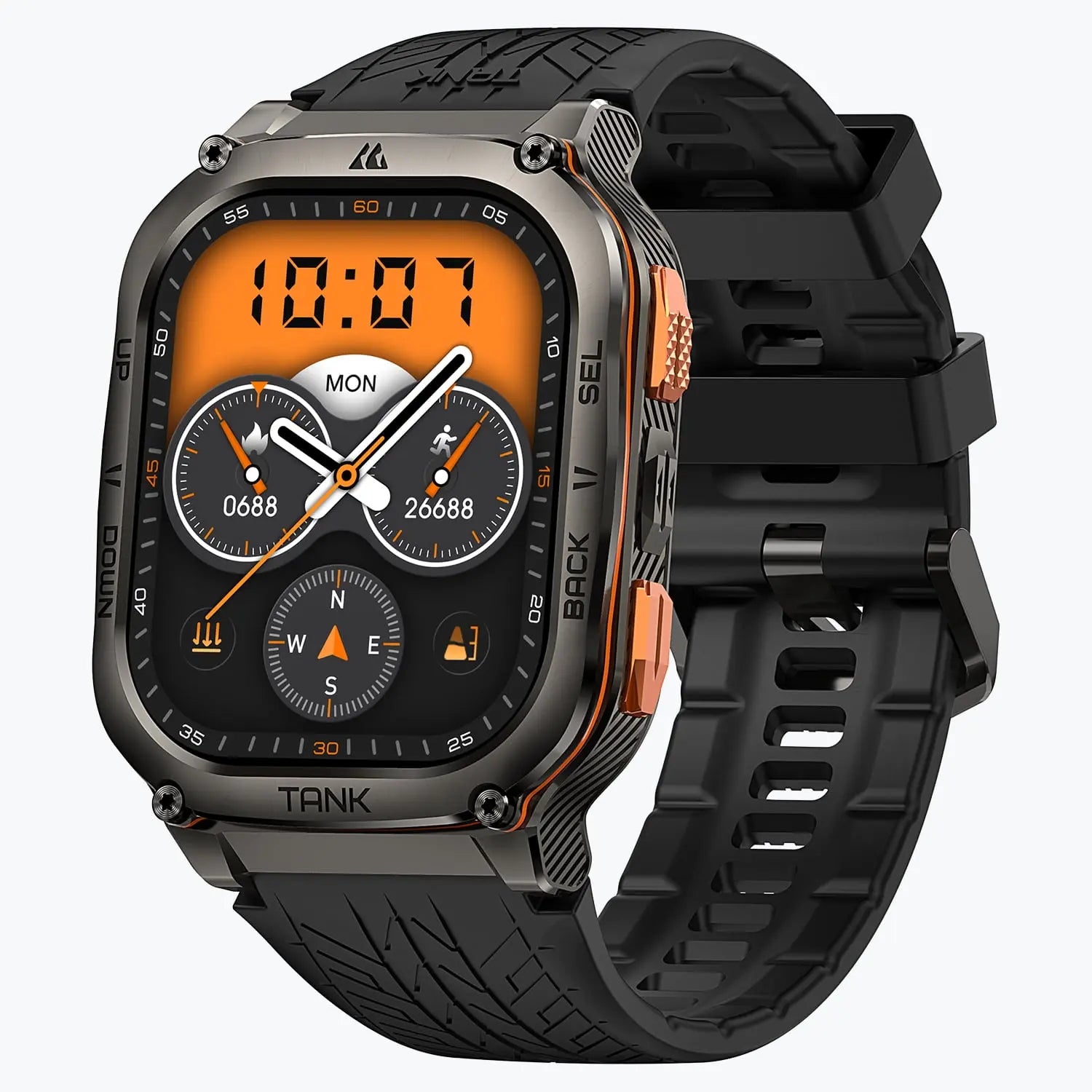 TANK M3 ULTRA: GPS Smartwatch | Militray Watch | KOSPET