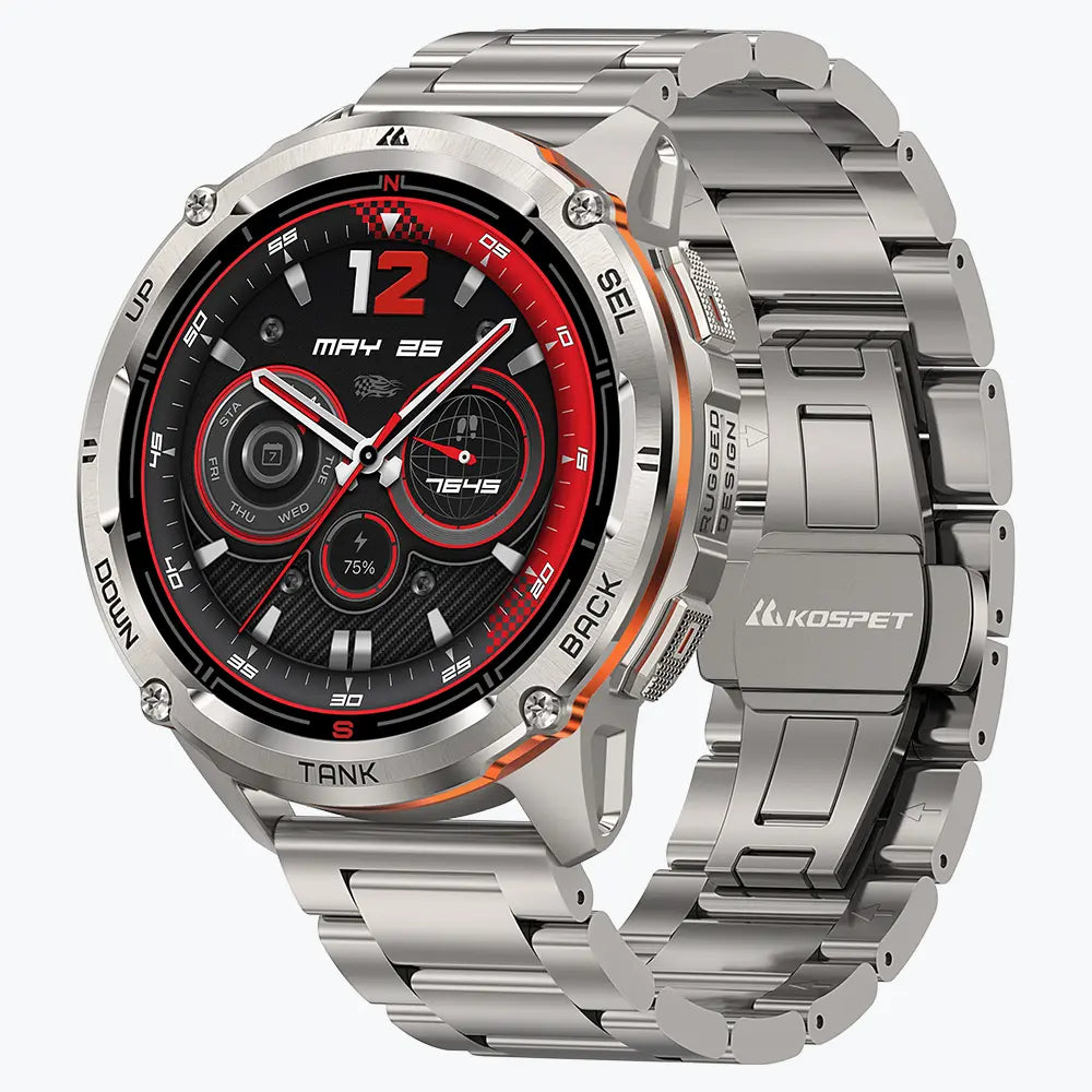 kospet-tank-t3-ultra-2-smartwatch-silver-with-steel-straps#color_silver^package_Silicone + Steel Premium