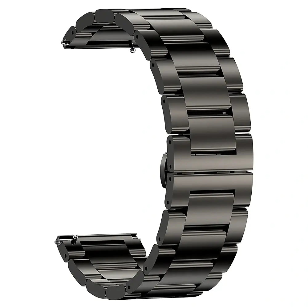 Kospet 22mm paslanmaz çelik çift dağıtıcı kayış