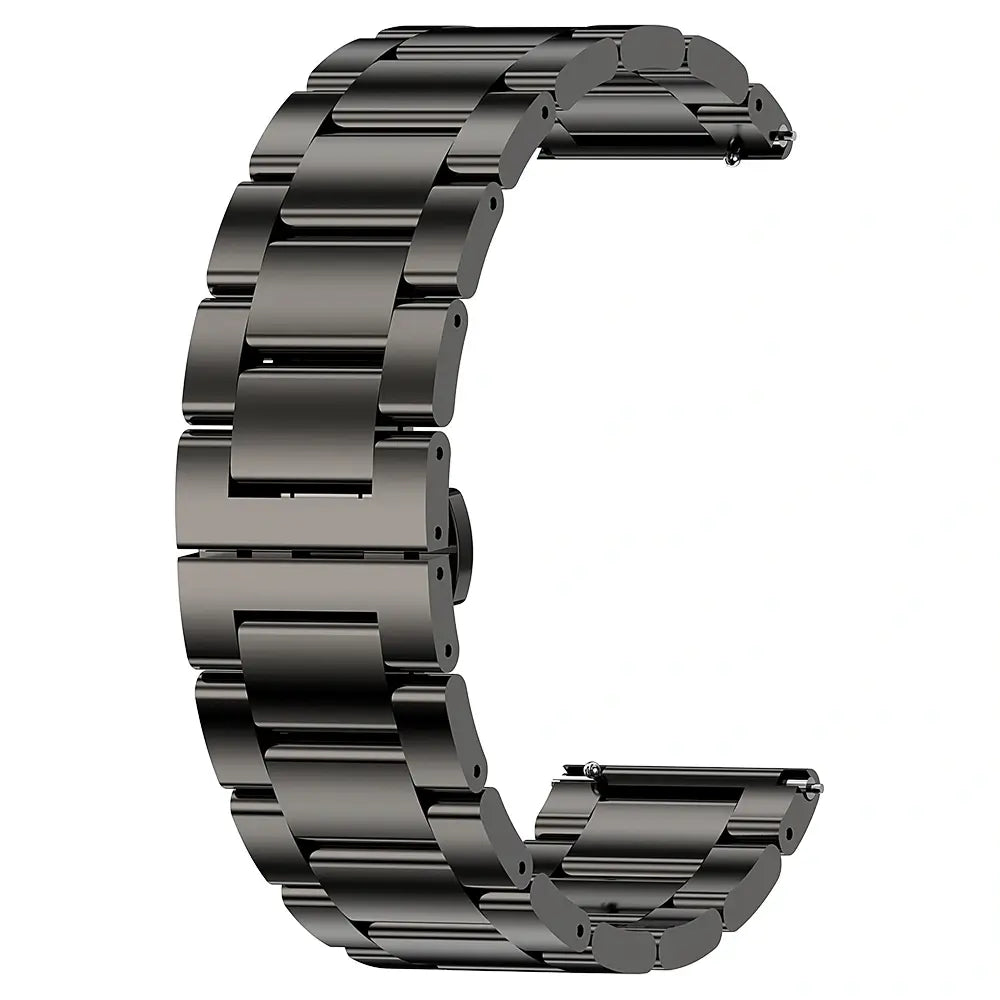Kospet 22mm paslanmaz çelik çift dağıtıcı kayış
