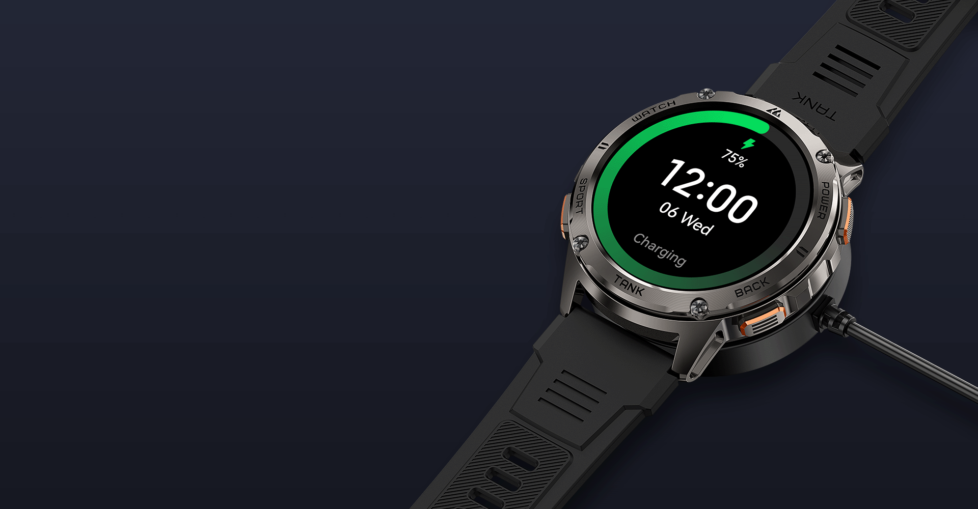 KOSPET TANK T3 Calling Rugged Smartwatch