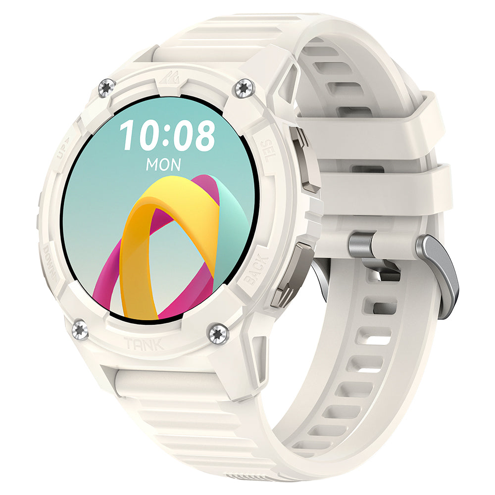 KOSPET TANK S2 Smartwatch with Waterproof Design and GPS-White