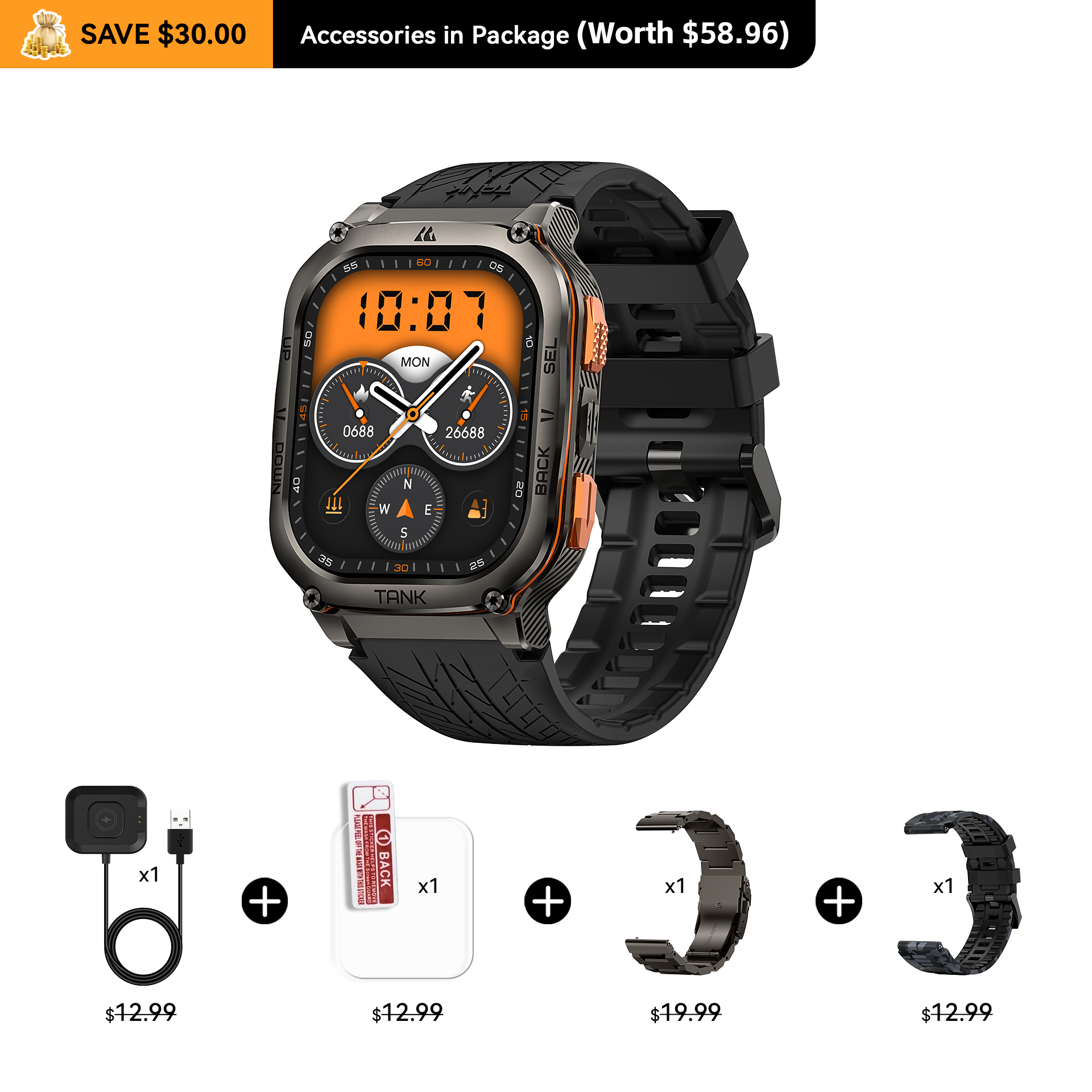 Smartwatch m3 especificaciones sale