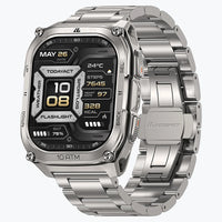 KOSPET TANK M4 Special Edition Smartwatch
#color_silver^package_Silicone Basic + Steel Premium