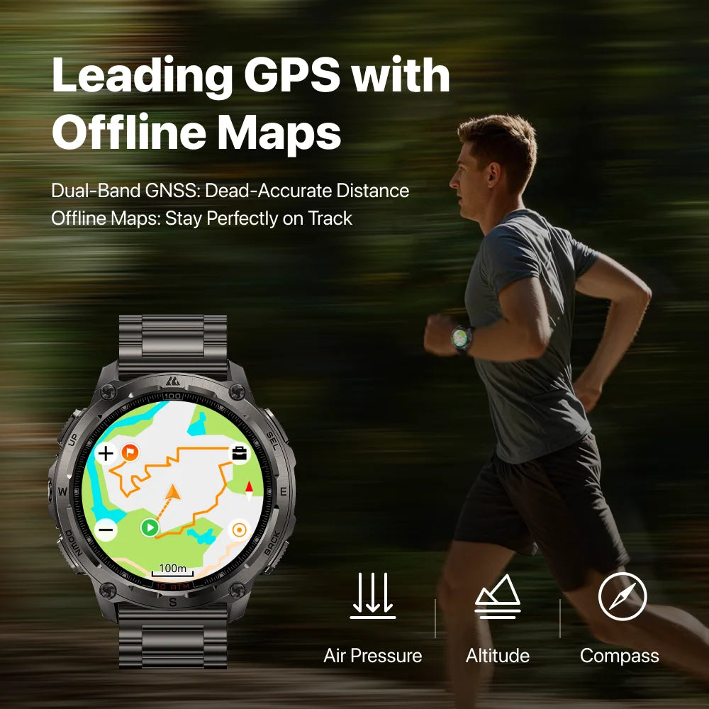 The Man is Running | KOSPET Smartwatch