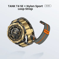 #Color_Black Gold^Package_Silicone Basic + Nylon Sport Strap