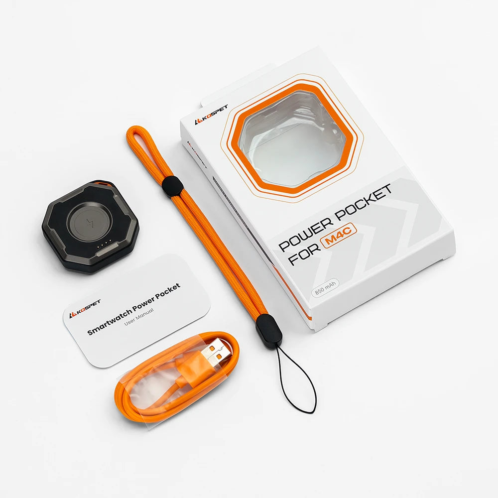 KOSPET Tank M4 สมาร์ทวอทช์พาวเวอร์พ็อกเก็ต