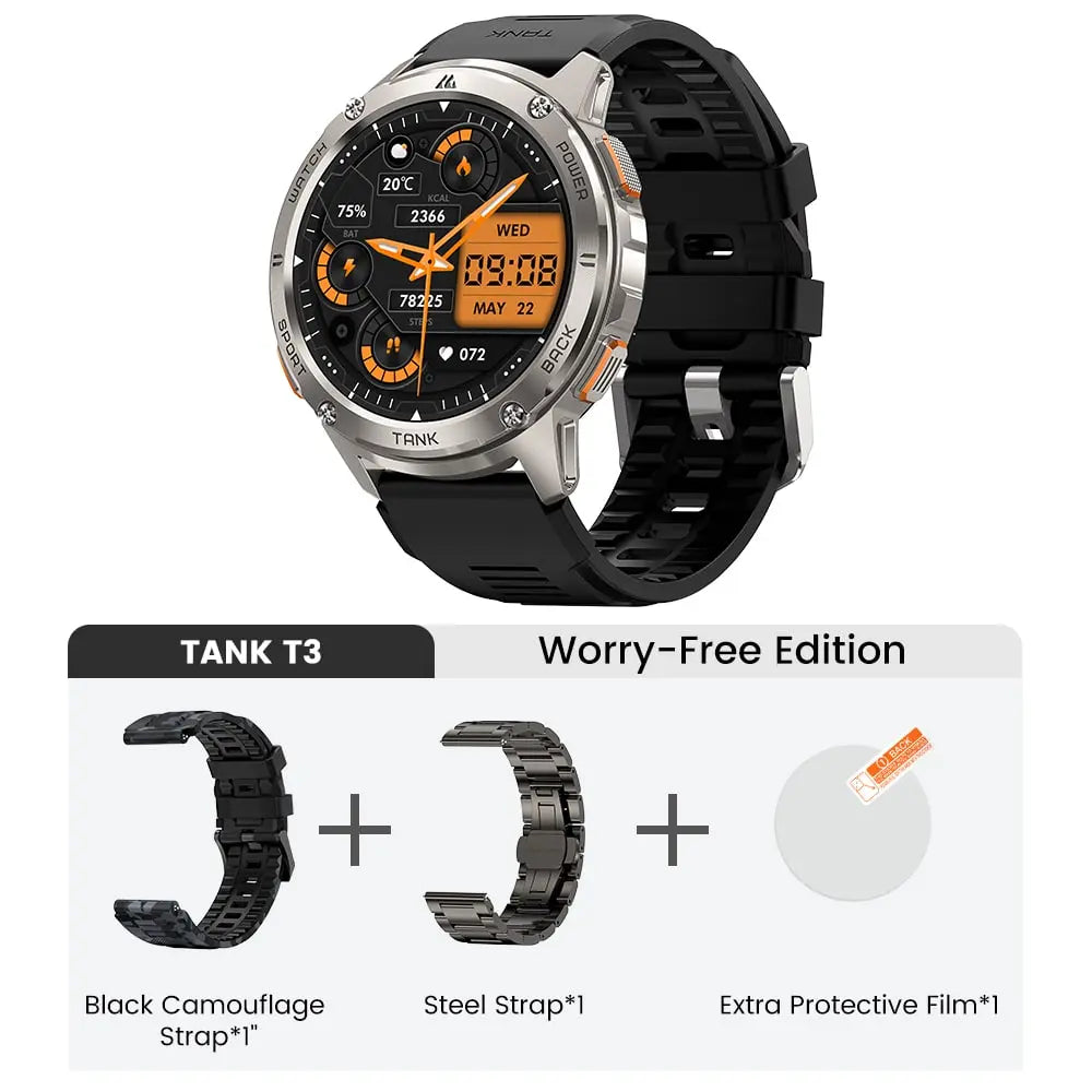 KOSPET TANK T3 Most rugged Smartwatch KOSPET Official