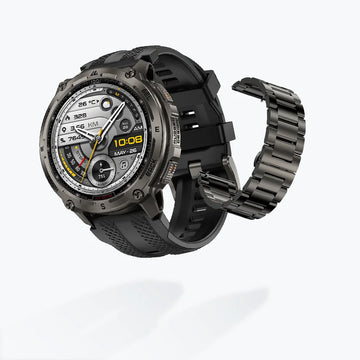 KOSPET TANK T4  Special Edition Smartwatch
#color_black^package_Special Edition: Silicone+Steel Straps