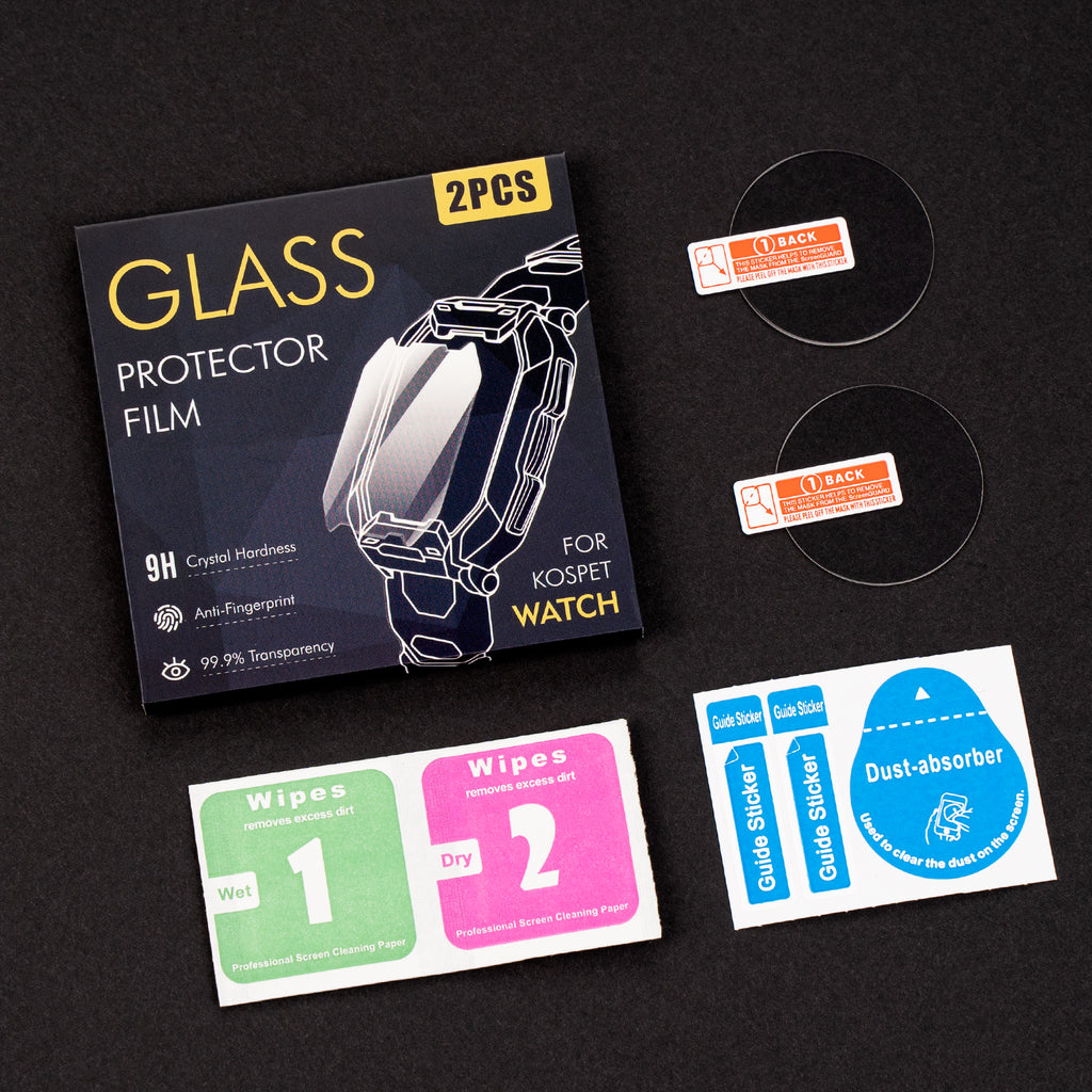  KOSPET Tank T2 Smart Watch and Screen Protection Film :  Electronics