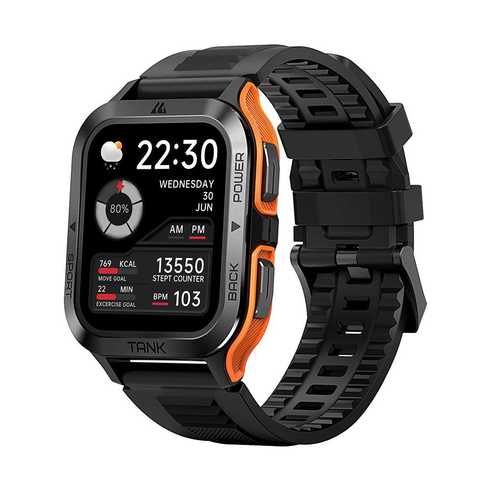 KOSPET TANK M2 Smartwatch Rugged Fitness Tracker IP69K Waterproof – KOSPET  Smartwatch Online Shop